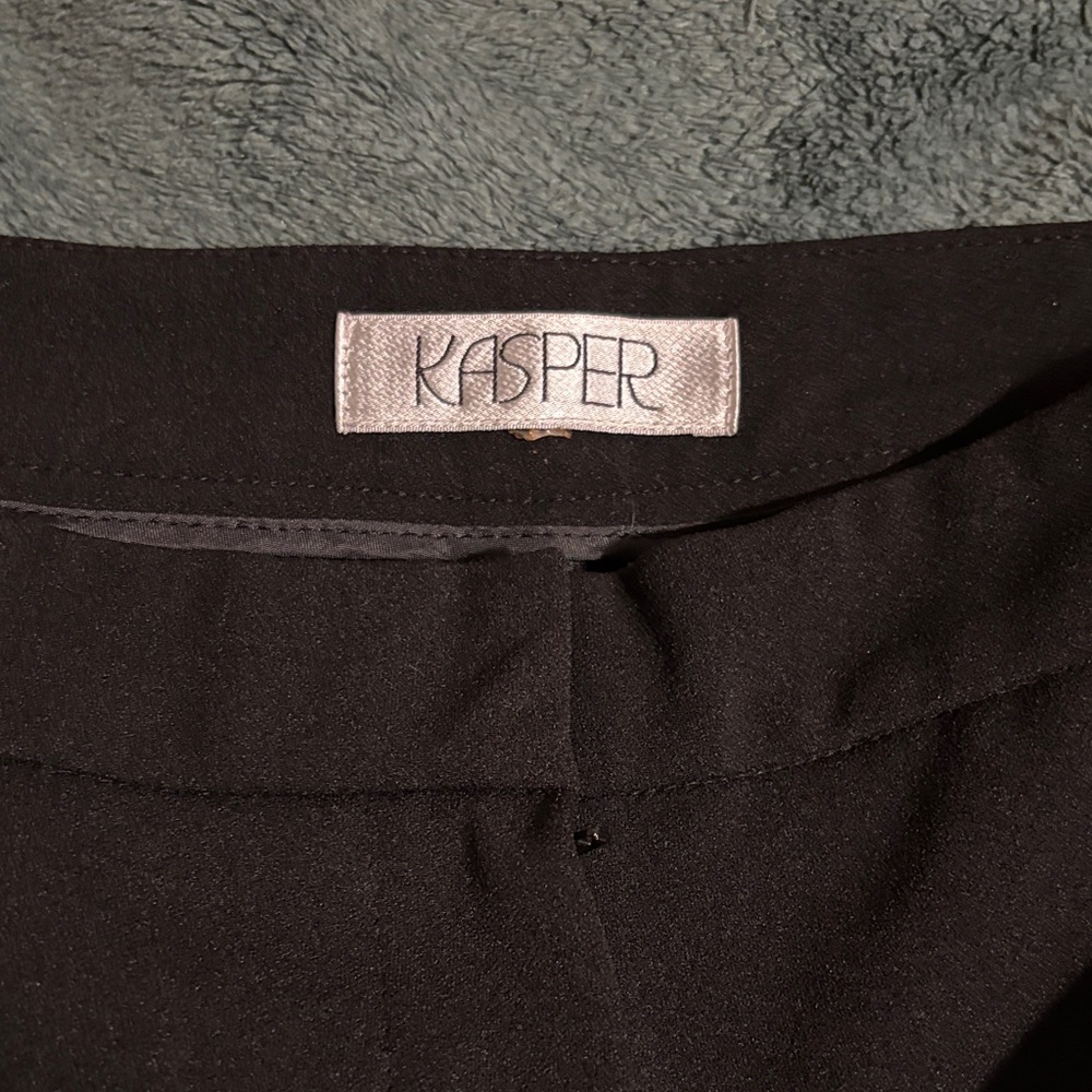 Kasper Classic Black Dress Pants SIZE 16